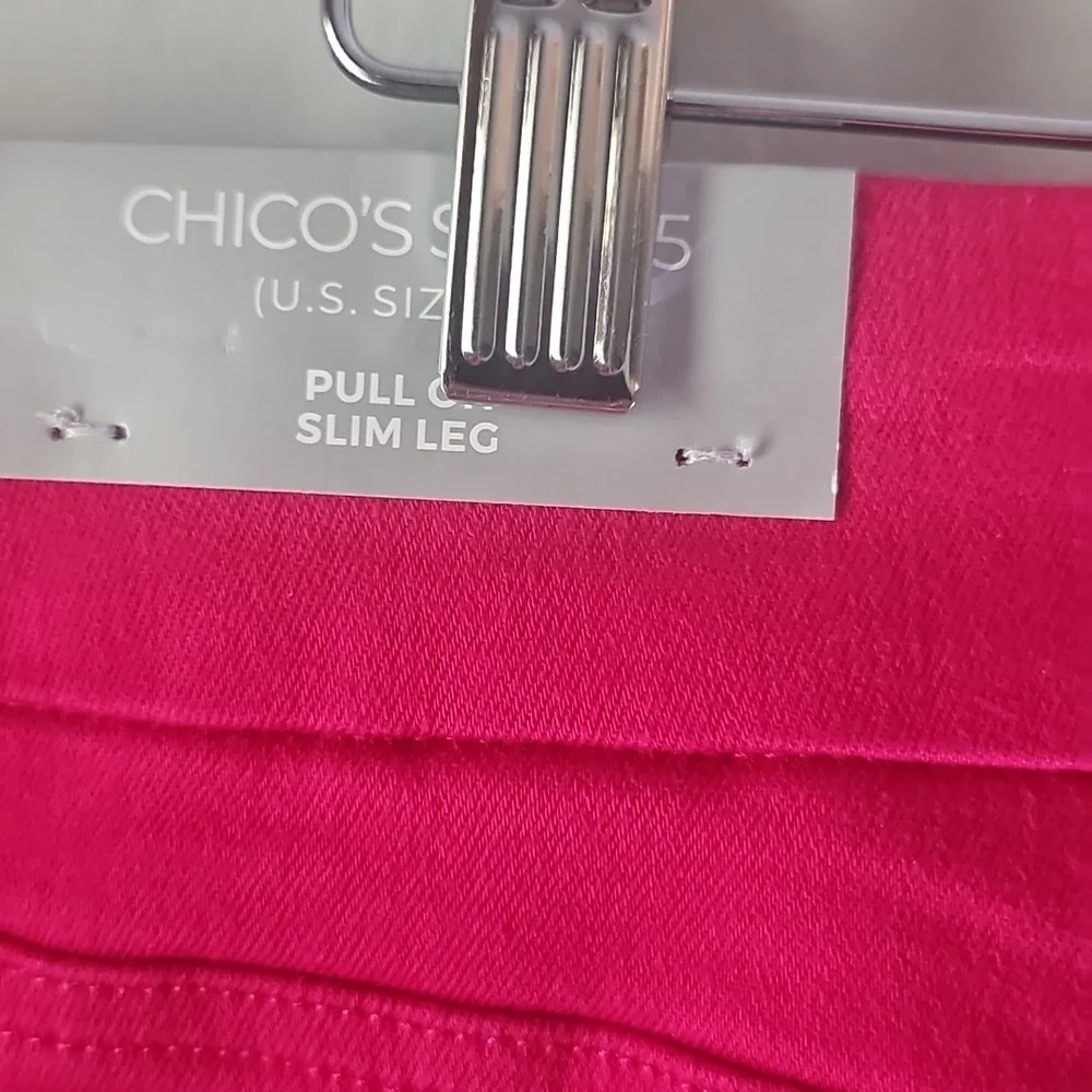 Chico's Pink Women's Shorts 2.5 NWT - Picture 4 of 8